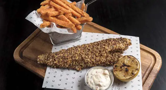 cau harrogate restaurant review Twisted Fish and chips