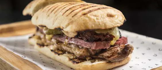 cau harrogate restaurant review steak sandwich