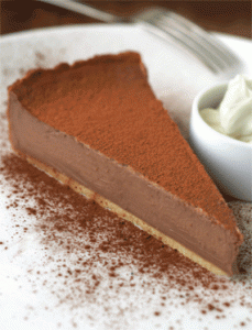 milk choc chocolate tart with icing recipe