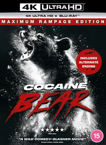 cocaine bear film review cover