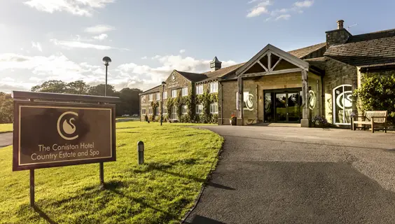 coniston hotel and spa review skipton entrance