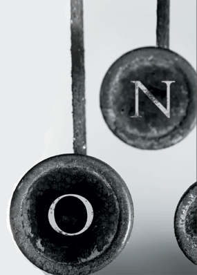 typewriter keys o and n contact on yorkshire magazine