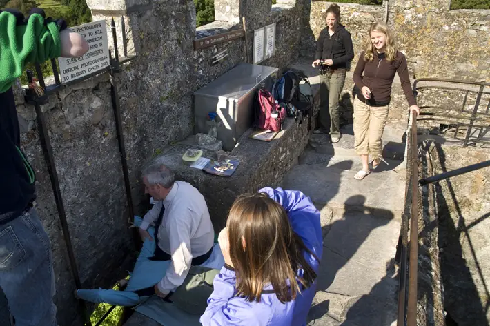 cork travel review kissing blarney stone