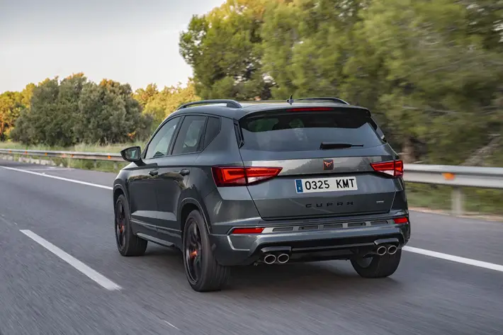 cupra ateca car review rear