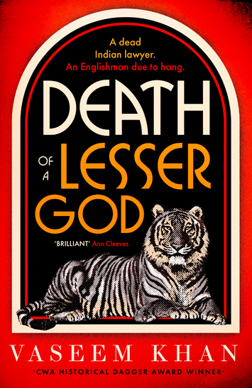 death of a lesser god vaseem khan review cover