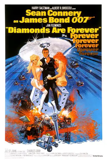 diamonds are forever film review poster