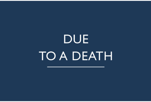 due to a death mary kelly book review logo