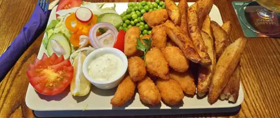 dusty miller restaurant review scampi