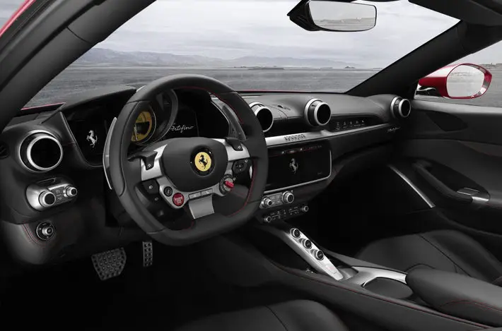 ferrari portofino car review interior