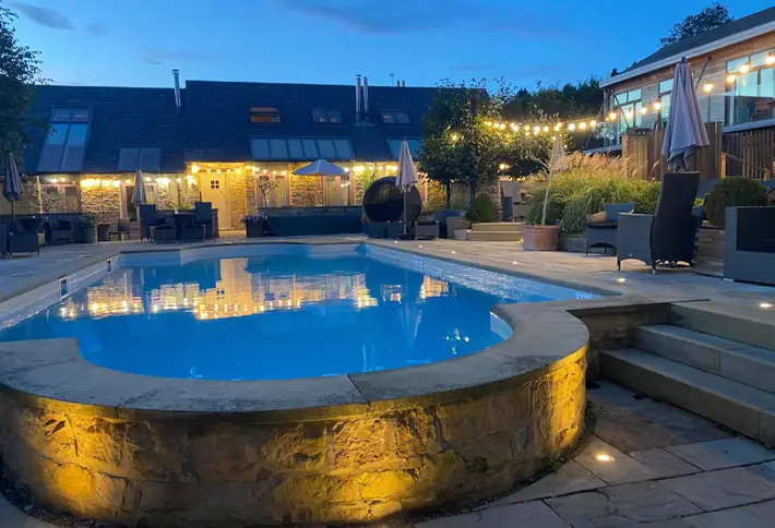 feverham arms verbena spa review pool