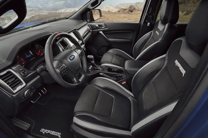 ford ranger raptor car review interior