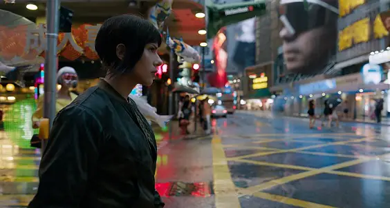 ghost in the shell film review city