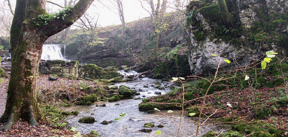 jennets foss gordale scar yorkshire