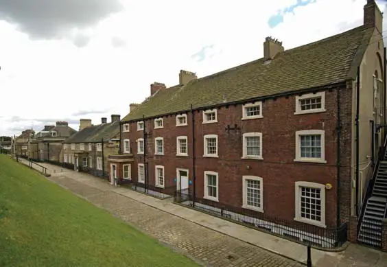 historic leeds The Boys' School at Fulneck Moravian Settlement, Pudsey, 2007.