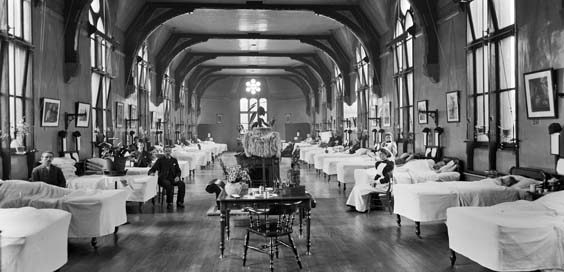 historic leeds The Children's Ward in Leeds General Infirmary hospital