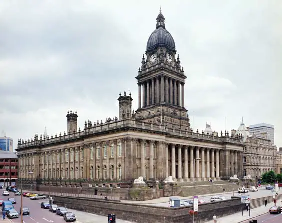 historic leeds Town Hall, 1994