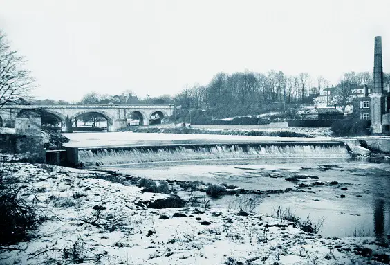 historic tadcaster 4. Hudson's Folly and the Wier