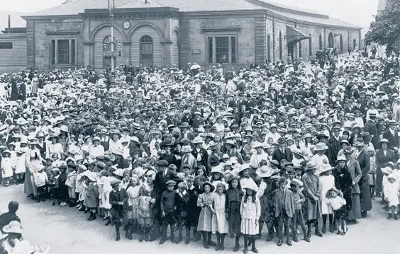 historic whitby photos childrens peace celebrations