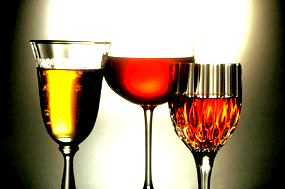 sherry wine port glasses