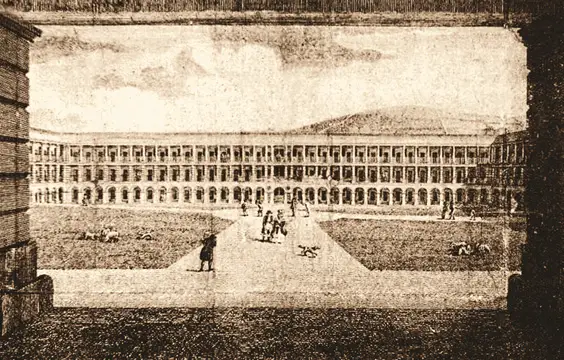 history of the piece hall halifax historical postcard