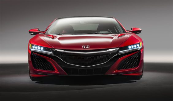 honda nsx car review front