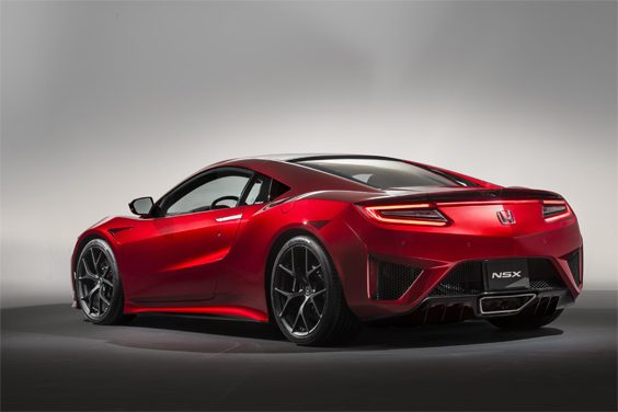 honda nsx car review rear