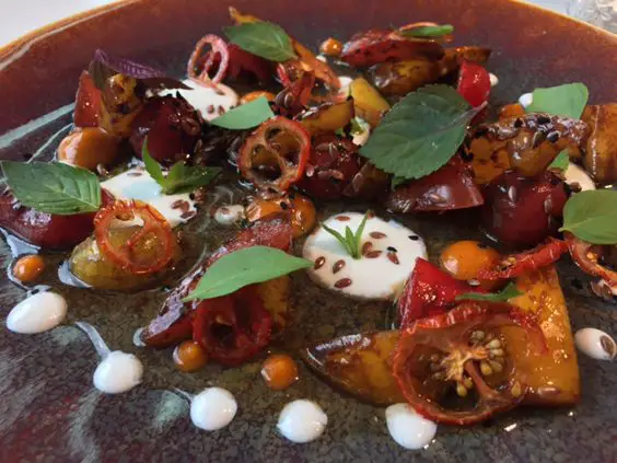 horto rudding park harrogate restaurant review garden tomato dorstone black garlic