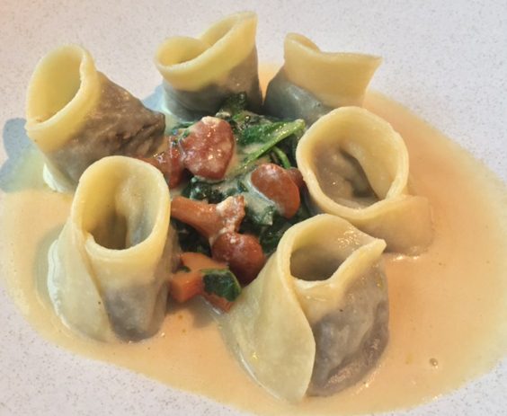 horto rudding park harrogate restaurant review tortellini trompette parmsesan