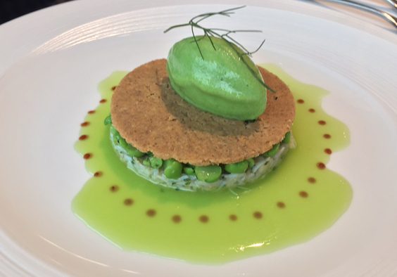 horto rudding park harrogate restaurant review whitby crab peas wasabi