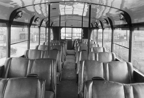 huddersfield trolleys and buses history P26 The craftsmanship on the Brush vehicle interiors was something to be admired