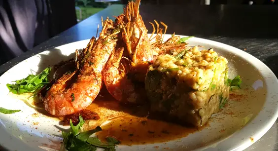 il paradiso on the forest york restaurant review prawns