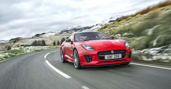 jaguar f-type 4 cylinder review front