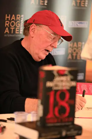 james patterson interview in conversation harrogate crime writing festival 2019 portrait