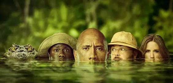 jumanji 2 welcome to the jungle film review water