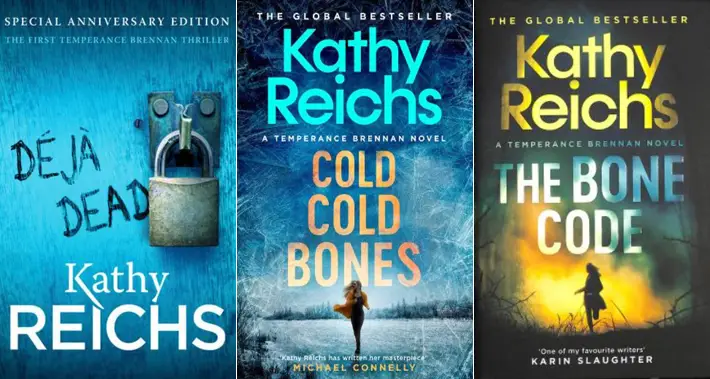 kathy reichs interview books