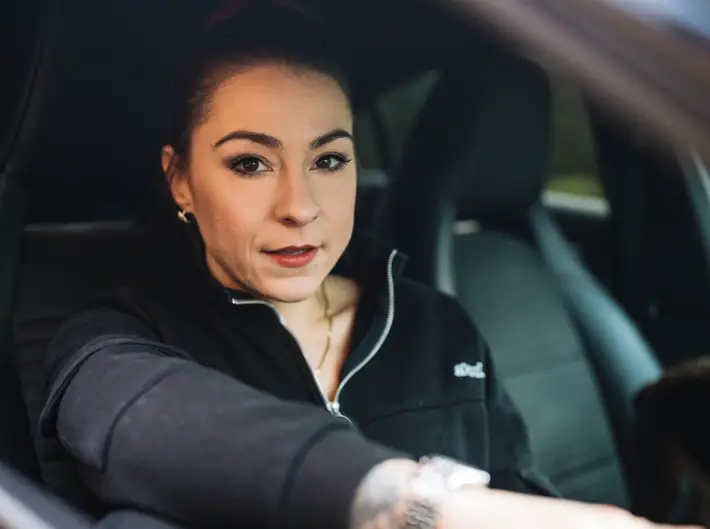 lucy spraggan interview car