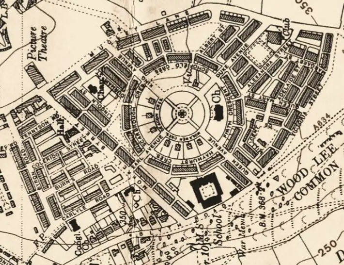 maltby model village rotherham map