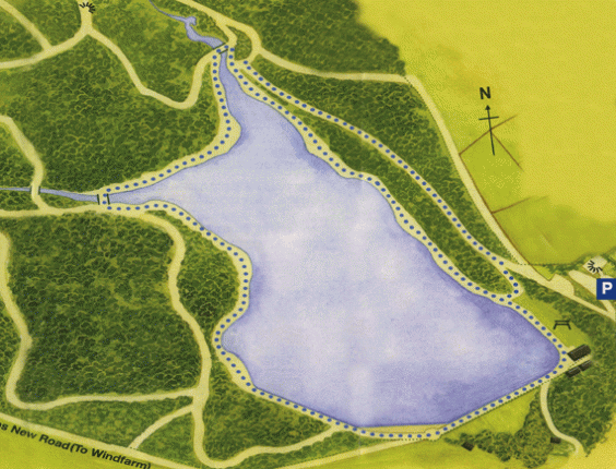 map calderdale nature reserve