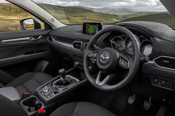 mazda cx-5 review interior