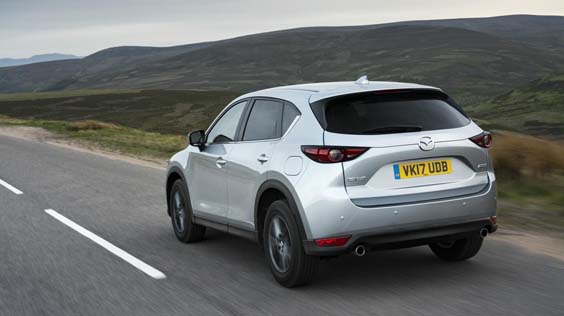 mazda cx-5 review rear