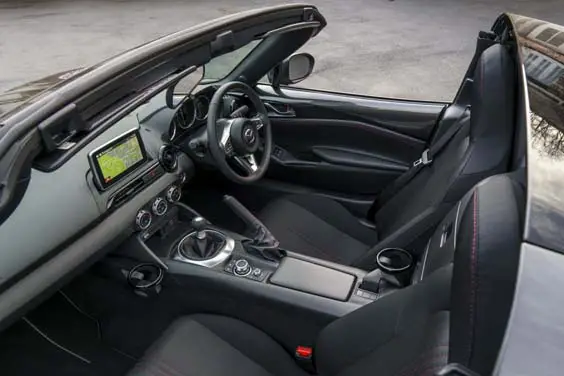 mazda mx-5 rf review interior