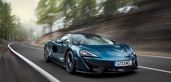 McLaren 570 GT review front