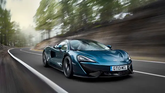 McLaren 570 GT review front