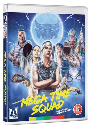 mega time squad film review bluray cover movie