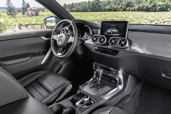 mercedes x-class car review interior