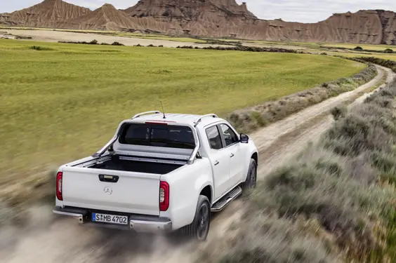 mercedes x-class car review rear