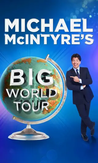 michael mcintyre interview big world tour poster