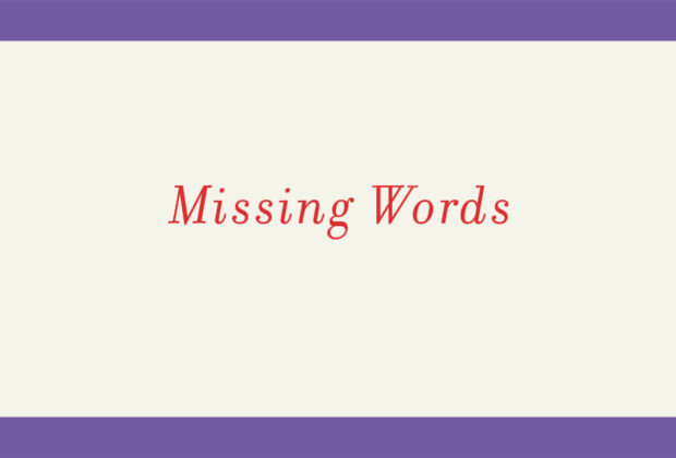 missing words loree westron book review logo