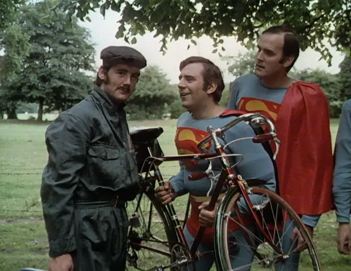 monty python's flying circus series 1 bluray review bicycle repair