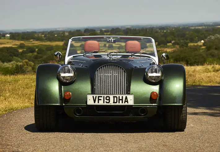 morgan plus six car review front